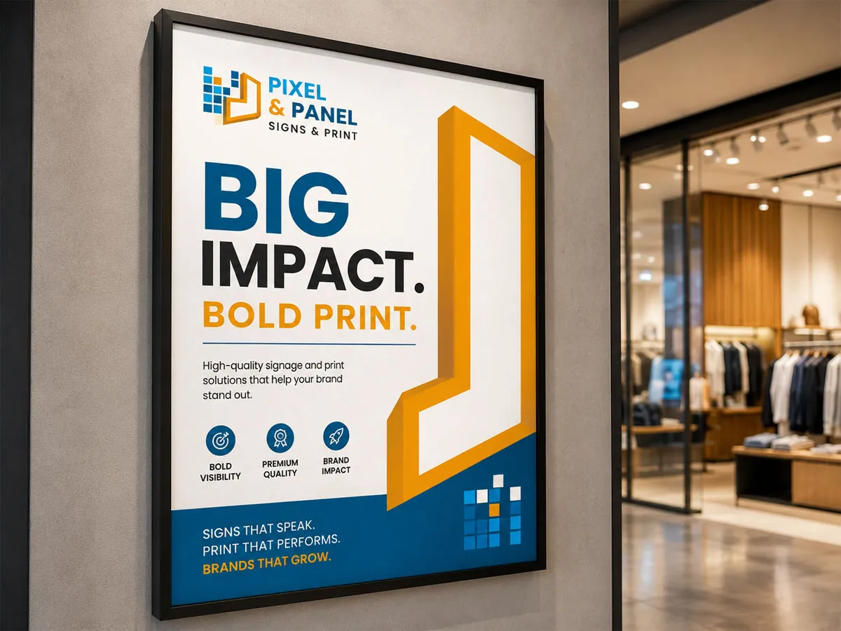 Custom printed event poster for a Southeast Texas local promotion