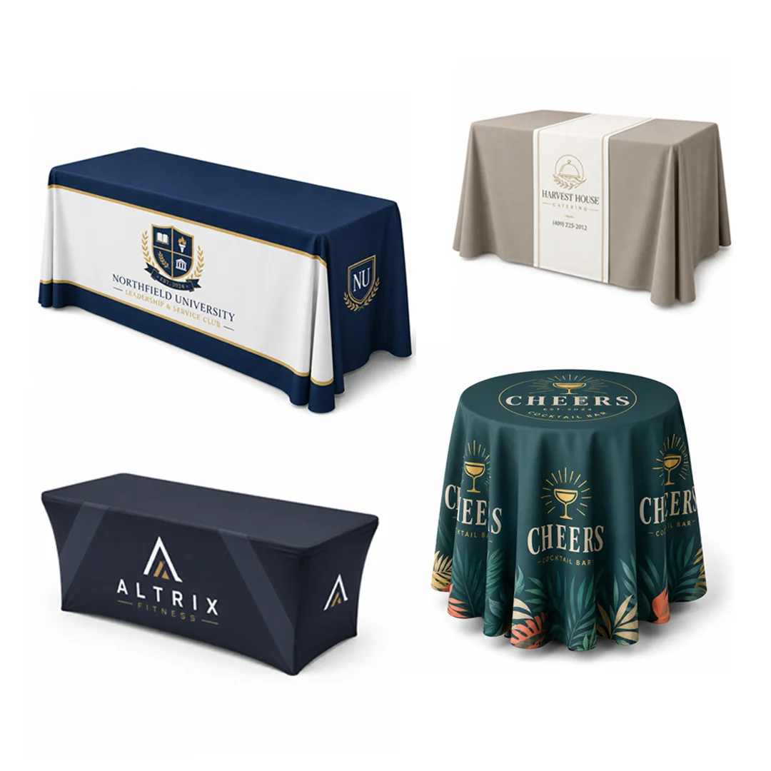 Custom Table Covers & Throws — Pixel & Panel